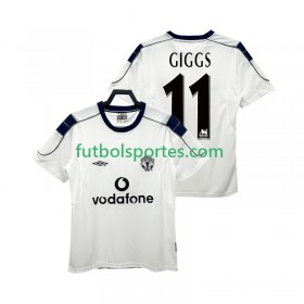 Camiseta Manchester United GIGGS 11 2000 2001 Retro Segunda Equipación